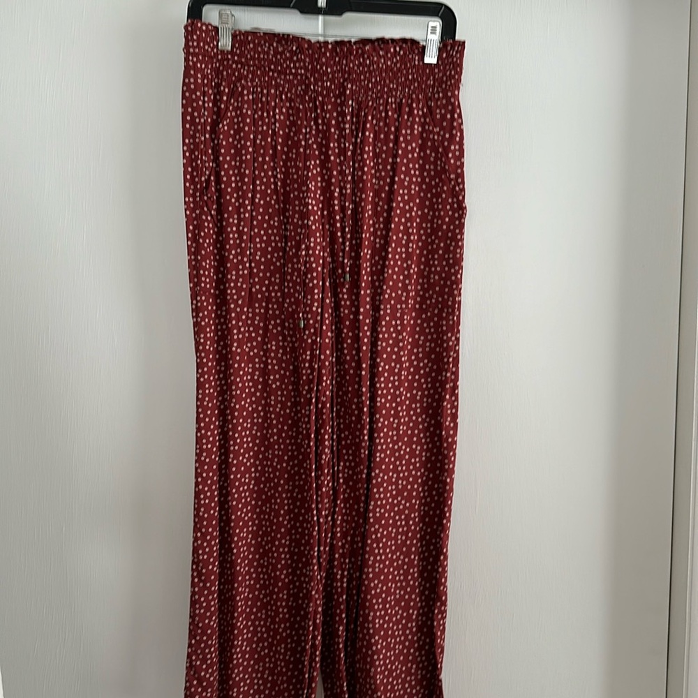 Floral print pants
